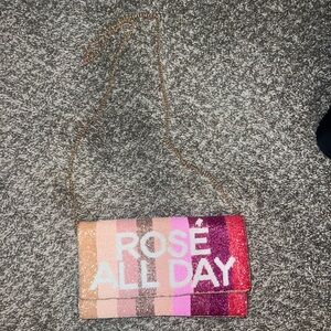 Rose all day Franchesca’s purse